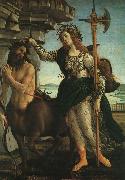 BOTTICELLI, Sandro Pallas and the Centaur f oil painting reproduction